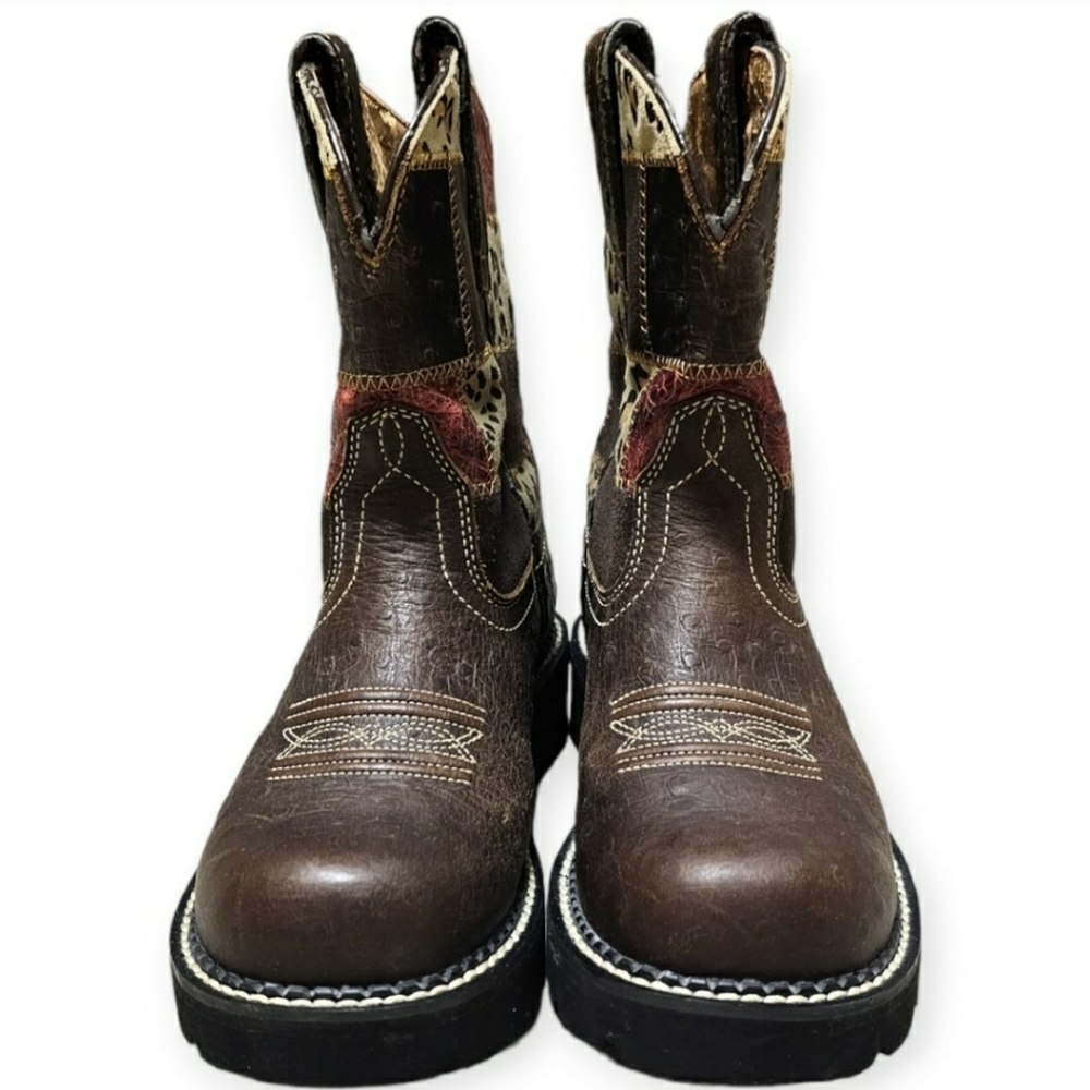 Ariat Fat Baby Patchwork Leather Boots